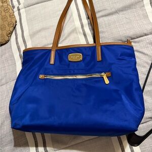 Michael Kors Blue Tote Bag